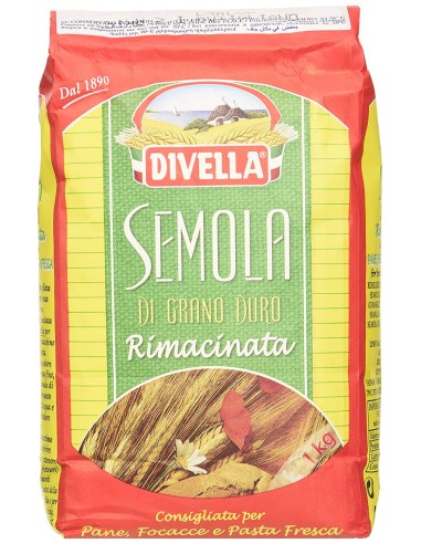 DIVELLA SEMOLA G.DURO RIMACINATA 1KG