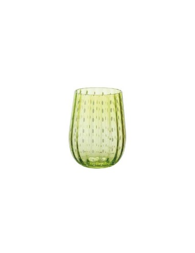 GOCCE BICCHIERE ACQUA VERDE 40 CL 129480 MORINI