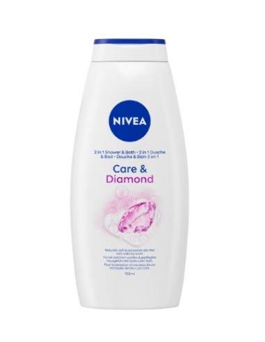 NIVEA BAGNO CARE E DIAMOND 750ML