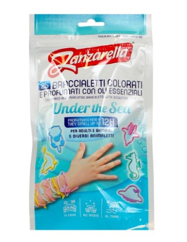 ZANZARELLA BRACCIALETTI WATERPROOF CITRONELLA X25