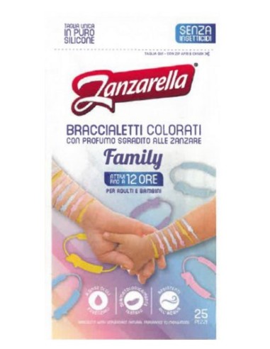 ZANZARELLA BRACCILETTI FAMILY CITRONELLA X25