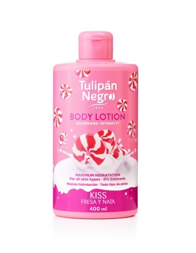 TULIPAN BODY LOTION CARAMELLA/          FRAGOLA 400ML