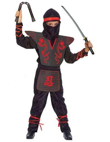 NINJA FIGHTER 27133 COSTUME 9-11 ANNI