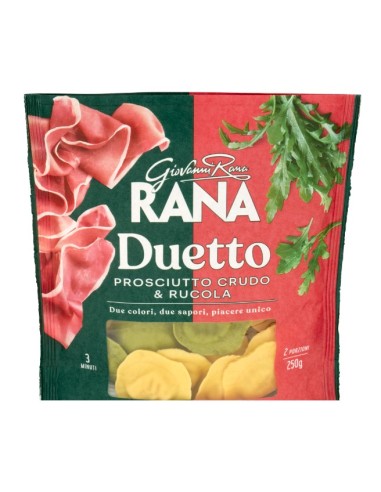 RANA DUETTO CRUDO E RUCOLA 250GR