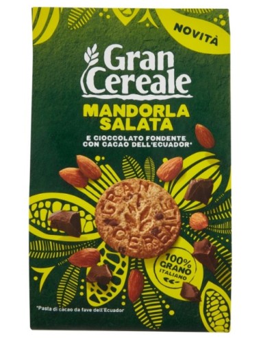 GRANCEREALE BISCOTTI MANDORLA SALATA 280GR