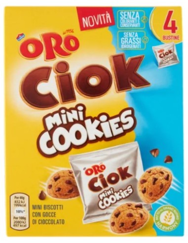 ORO CIOK MINI COOKIES 160GR