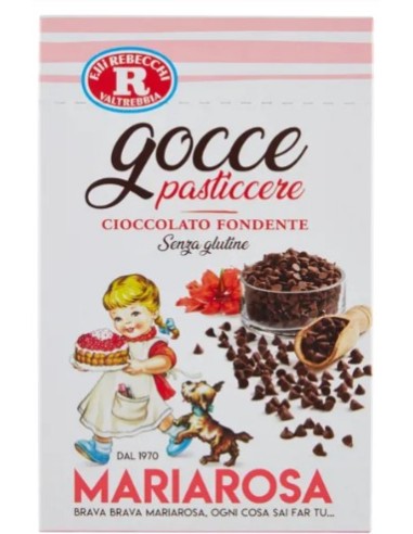 REBECCHI GOCCE CIOCC.FONDENTE 125GR