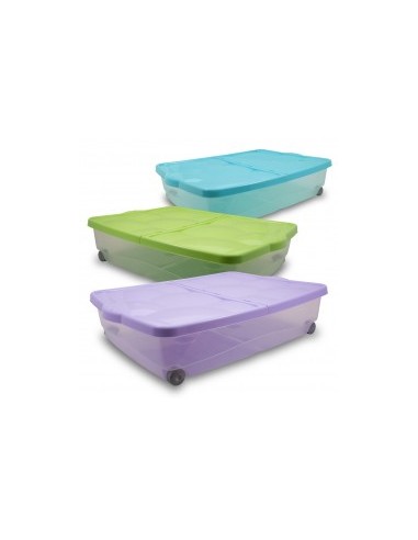 STORAGE BOX TARTARUGO 80X60X18 CM COLORI ASSORTITI su TreG Ingrosso