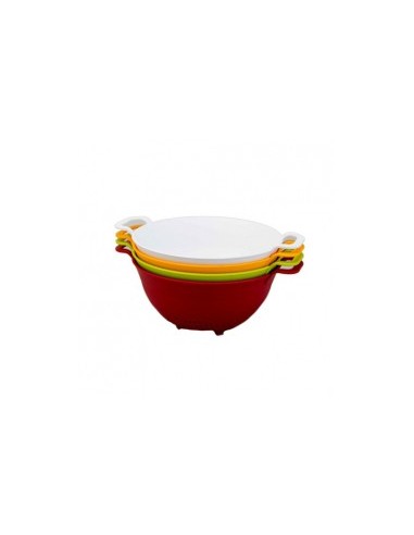 SCOLAPASTA IN PLASTICA D.18 CM ECOPLAST su TreG Ingrosso