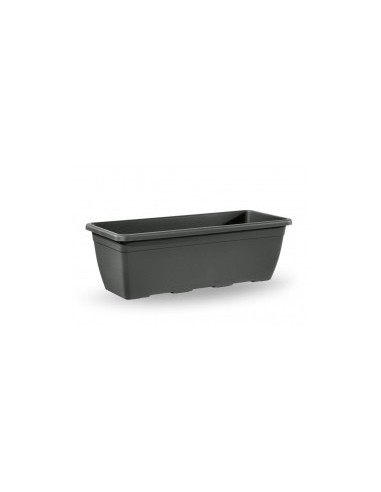 NAXOS FIORIERA CON SOTTOVASO IN PLASTICA 40 CM ANTRACITE VECA su Tr...