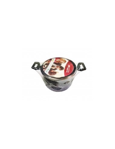 CUCINA SANO PENTOLA 24CM CON COPERCHIO VETRO ACCADEMIA MUGNANO su T...