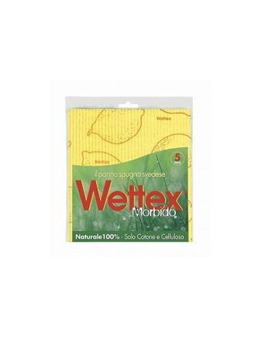 WETTEX PANNO MORBIDO IN COTONE CF 5 PZ FHP su TreG Ingrosso