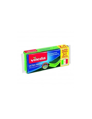 VILEDA ULTRA FRESH SALVAUNGHIE SPUGNE 166250 su TreG Ingrosso