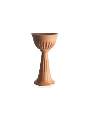 VASO A COLONNA ALBA TERRACOTTA su TreG Ingrosso