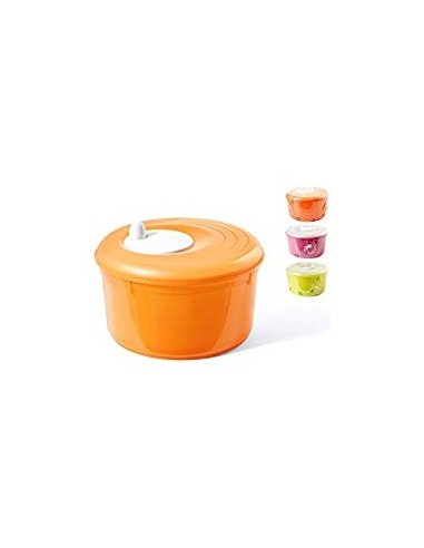 CENTRIFUGA PER INSALATA TRASPARENTE ASSORTITA D.26 CM MELICONI su T...