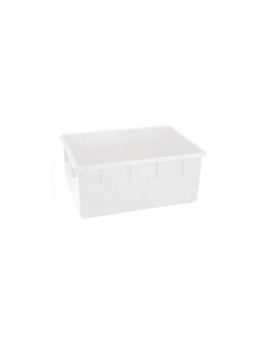 CASSETTA RETTANGOLARE IN PLASTICA 220 LT BIANCO PLASTIME su TreG In...