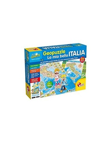 I'M A GENIUS GEOPUZZLE LA MIA BELLA ITALIA 43873 LISCIANI su TreG I...