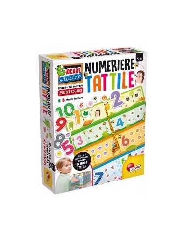 NUMERIERE TATTILE MONTESSORI 72453 su TreG Ingrosso