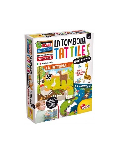 TOMBOLA TATTILE MONTESSORI 72460 su TreG Ingrosso