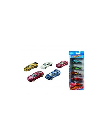 HOT WHEELS 1806 CONFEZIONE 5 AUTO MATTEL su TreG Ingrosso