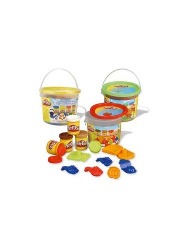 PLAY DOH MINI SECCHIELLO CON 4 VASETTI E FORMINE 23413186 HASBRO su...