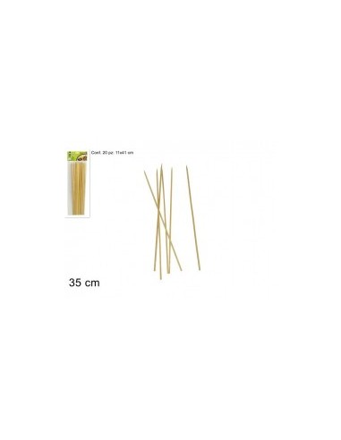 SPIEDINI BAMBOO 20PZ 35 CM 27740 su TreG Ingrosso