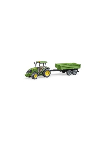 TRATT 02108 JOHN DEERE 5115M C/RIMORCHIO su TreG Ingrosso