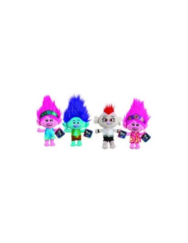 TROLLS PELUCHE MUSICALE ASSORTITO TR100000 su TreG Ingrosso