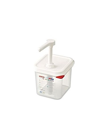 DISPENSER PER SALSE GASTRONORM 1/6 IN POLIPROPILENE 01367 ARAVEN su...