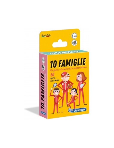 GIOCO CARTE 16172 10 FAMIGLIE su TreG Ingrosso