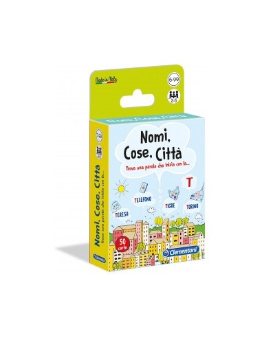 GIOCO CARTE 16563 NOMI COSE CITTA' su TreG Ingrosso