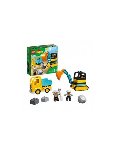 DUPLO 10931 CAMION E SCAVATRICE CINGOLATA su TreG Ingrosso