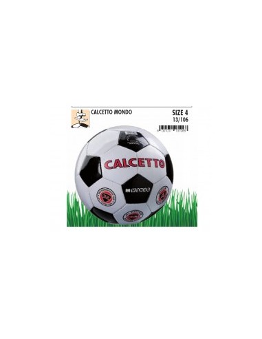 PALLONE GOAL CUOIO MISURA 4 13832 SGONFIO su TreG Ingrosso