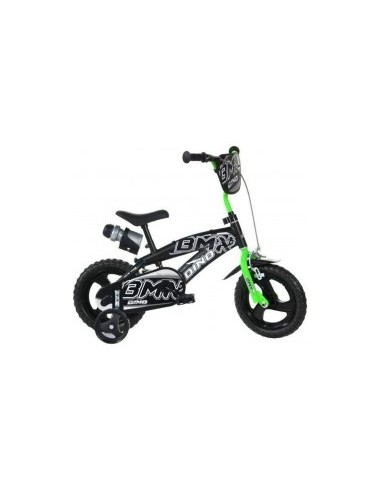 BICI NERO-VERDE 12" su TreG Ingrosso