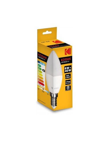 LAMPADINA LED C37 CANDELA 6W DAYLIGHT su TreG Ingrosso