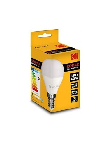 LAMPADINA LED G45 SFERA E14 6W WARM su TreG Ingrosso