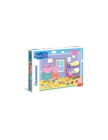 PEPPA PIG 26438 MAXI PUZZLE 60PZ CLEMENTONI su TreG Ingrosso