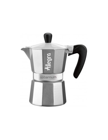 ALLEGRA CAFFETTIERA 3TZ SILVER 6015 su TreG Ingrosso