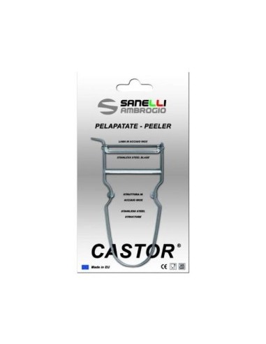 PELAPATATE CASTOR LAMA INOX 1432000 su TreG Ingrosso