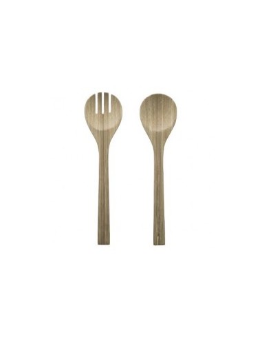 SET 2 POSATE 151490 BAMBOO PER INSALATA su TreG Ingrosso