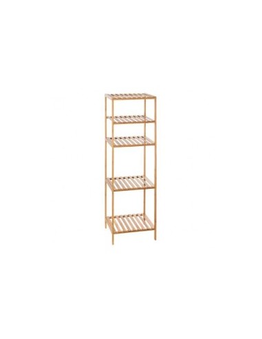 SCAFFALE 4 RIPIANI IN BAMBOO 35 X 32 X 111 CM su TreG Ingrosso