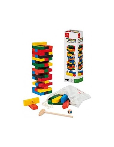 GIOCO 053976 TORRE COLORATA su TreG Ingrosso