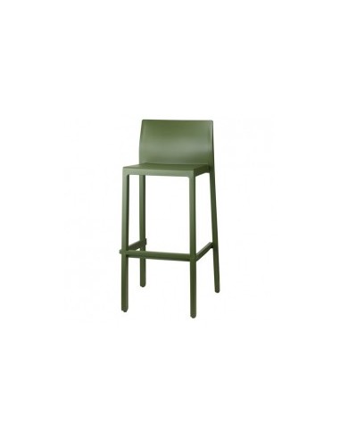 SGABELLO KATE 75CM VERDE OLIVA 2344.56 su TreG Ingrosso