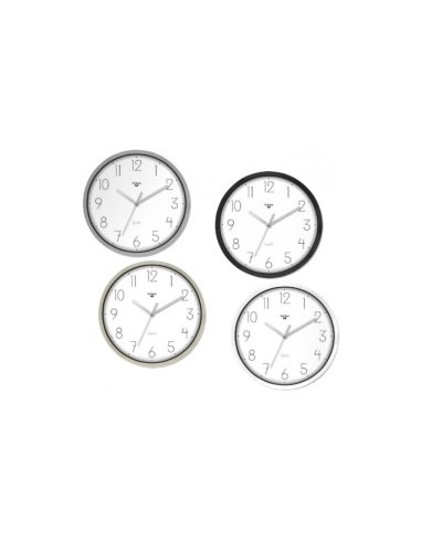 OROLOGIO PARETE D33 BIANCO COLORI ASS su TreG Ingrosso