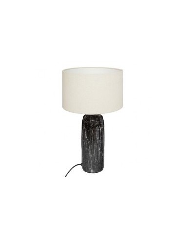 LAMPADA MAPU 26X48CM BIANCO/NERO su TreG Ingrosso