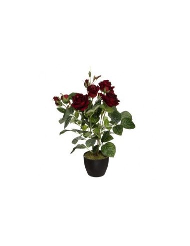 PIANTA ROSE ARTIFICIALI 43CM su TreG Ingrosso