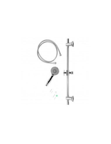 SET DOCCIA TUBO 150CM E COLONNA 70CM INOX su TreG Ingrosso