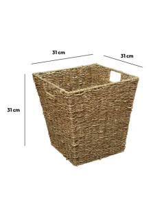 CESTA PORTAOGGETTI VIMINI 31X31CM su TreG Ingrosso