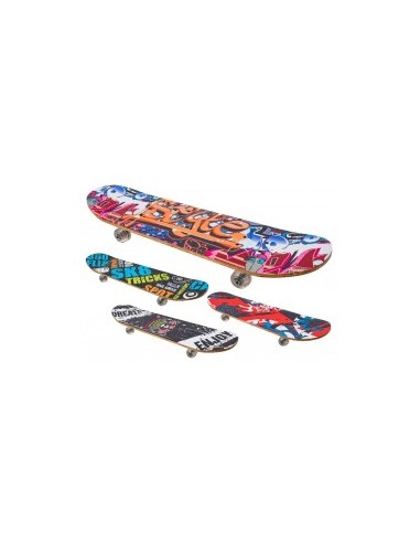 SKATEBOARD 40608 LEGNO 78CM 100KG su TreG Ingrosso