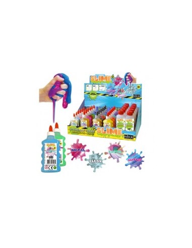 SLIME 47046 COLLA SLIME ASSORTITO 180ML su TreG Ingrosso